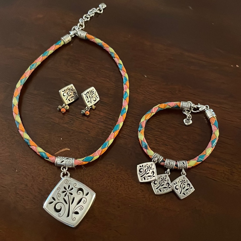 Retired Brighton jewelry set